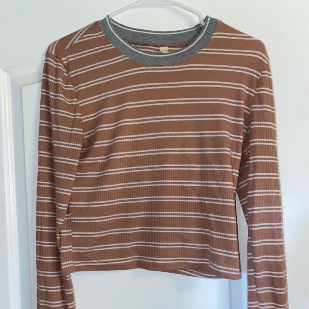 light pinkish cream color long sleeve